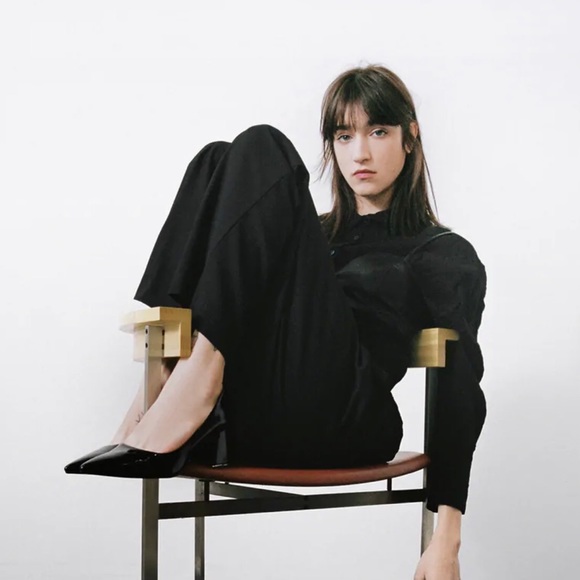 New Zara Pointed Patent Block Heels size 9⭐️⭐️⭐️⭐️ - Picture 4 of 5